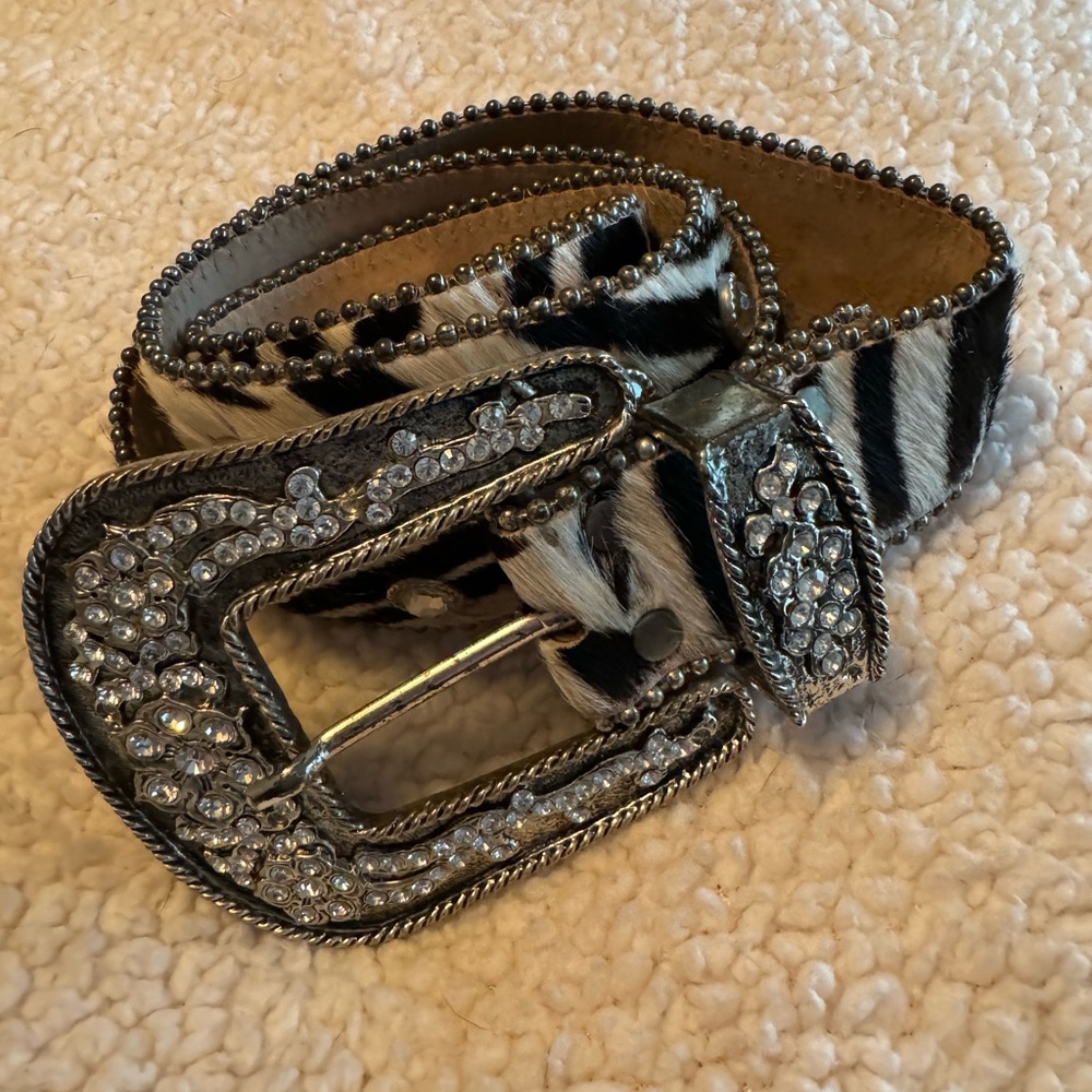 Leather Belt and Buckle